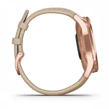 Vivomove Luxe розовое золото PVD 18K со светло-песочным ремешком из итальянской кожи